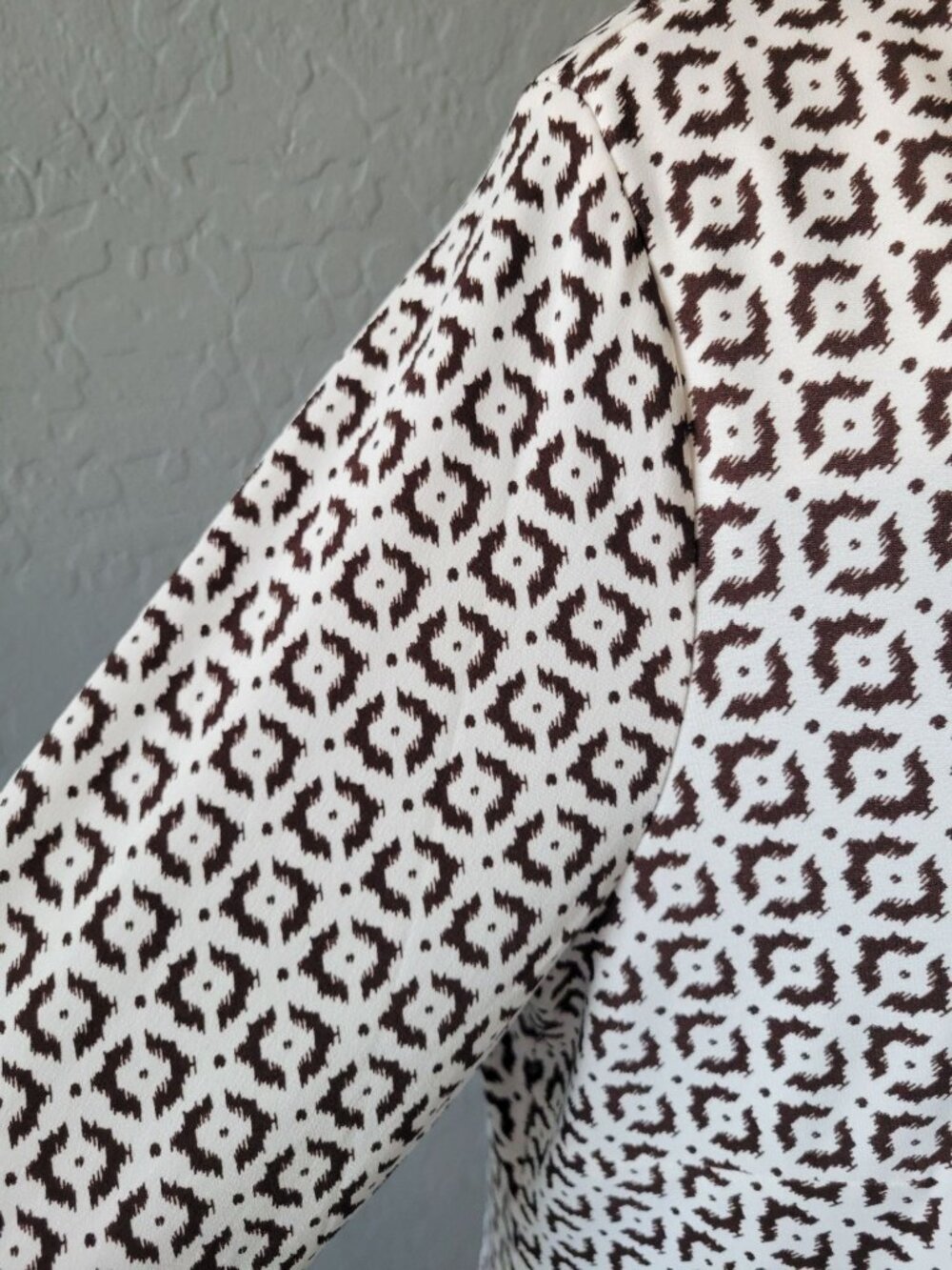 Chico's shift dress a bold medallion and geometric border print Size 12 Career - Picture 6 of 12